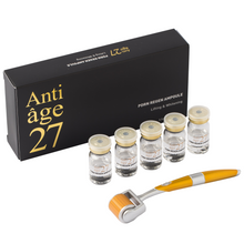 Load image into Gallery viewer, [BUNDLE DEAL] PDRN Salmon DNA Ampoule Serum + Premium Titanium 192 Derma Roller by Antiage27
